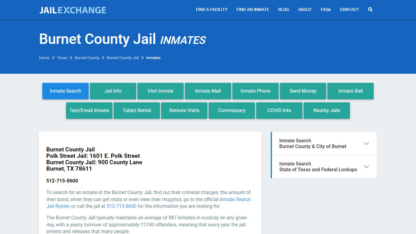 Burnet County Jail Inmates | Arrests | Mugshots | TX